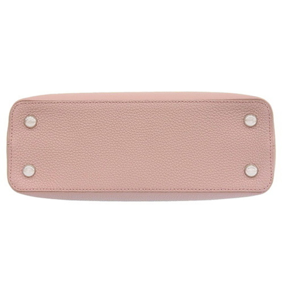 Louis Vuitton Capucines Mm Python Handbag Pink - Picture 4 of 6